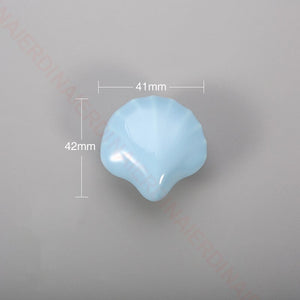 NAIERDI Ceramic Children Room Cabinet Handles Cartoon Moon Star Wardrobe Handle Cupboard Door Pulls Single Hole Furniture Handle acacuss