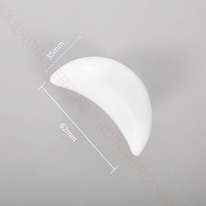 NAIERDI Ceramic Children Room Cabinet Handles Cartoon Moon Star Wardrobe Handle Cupboard Door Pulls Single Hole Furniture Handle acacuss