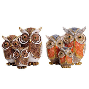 New Creative Resin Owl Home Decoration Crafts Decoration for Living Room Wine Cabinet Study Room acacuss