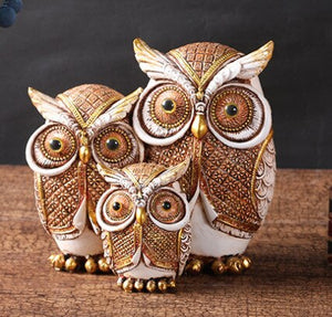New Creative Resin Owl Home Decoration Crafts Decoration for Living Room Wine Cabinet Study Room acacuss