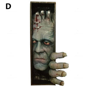 New Halloween Various Dark Death Ghost Resin Crafts Horror Skull Reaper Vintage Statue Ornaments Desktop Furniture Decorations acacuss