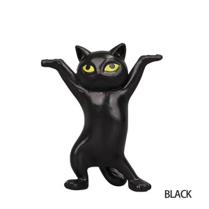 New Upgrade Cat Pen Holder Cat Figure Toy Hold Everything Cat Earphone Bracket Home Decor Birthday Christmas Gift Doll Toy acacuss