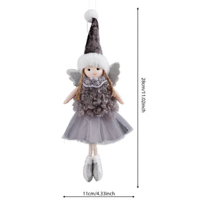 2024 New Year Gift Cute Christmas Angel Doll Xmas Tree Ornament Noel Deco Christmas Decoration for Home Natal Navidad 2023 Decor acacuss