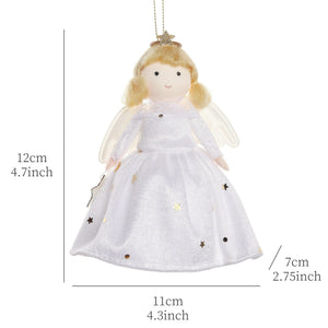 2024 New Year Gift Cute Christmas Angel Doll Xmas Tree Ornament Noel Deco Christmas Decoration for Home Natal Navidad 2023 Decor acacuss