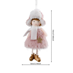 2024 New Year Gift Cute Christmas Angel Doll Xmas Tree Ornament Noel Deco Christmas Decoration for Home Natal Navidad 2023 Decor acacuss