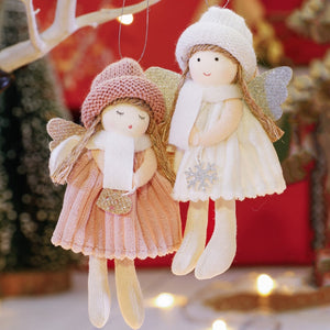 2024 New Year Gift Cute Christmas Angel Doll Xmas Tree Ornament Noel Deco Christmas Decoration for Home Natal Navidad 2023 Decor acacuss