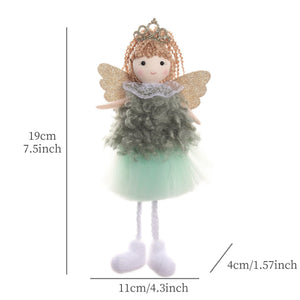 2024 New Year Gift Cute Christmas Angel Doll Xmas Tree Ornament Noel Deco Christmas Decoration for Home Natal Navidad 2023 Decor acacuss
