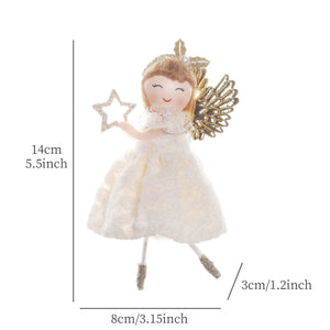 2024 New Year Gift Cute Christmas Angel Doll Xmas Tree Ornament Noel Deco Christmas Decoration for Home Natal Navidad 2023 Decor acacuss
