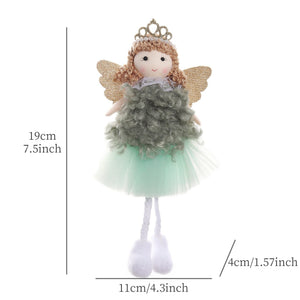 2024 New Year Gift Cute Christmas Angel Doll Xmas Tree Ornament Noel Deco Christmas Decoration for Home Natal Navidad 2023 Decor acacuss
