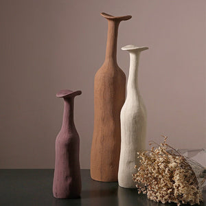 Unique Handmade Nordic Colorful vase for Bookshelf Home Decor or housewarming new home gift - ACACUSS
