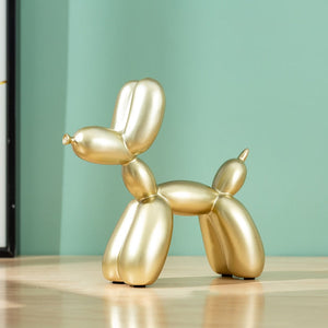 Nordic Modern Art Resin Graffiti Sculpture Balloon Dog Statue Creative Colored Craft Figurine Gift Home Office Desktop Decor acacuss