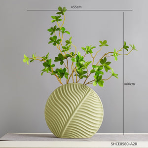 Nordic Modern Home Decor Ceramic Flower Vases Decor Living Room Interior Tabletop Vase Creative Arts Accessories Decorative acacuss