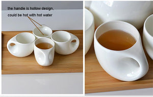 Novelty gift, 240ML, Water Drop Designe, bone china creative nespresso coffee cup, ceramic beer mug acacuss