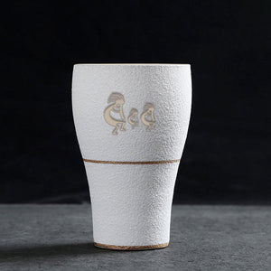Original Yerba Mate Ceramic Cups Argentina Gourds Coffee Milk Mug With Straw acacuss