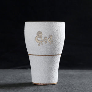 Original Yerba Mate Ceramic Cups Argentina Gourds Coffee Milk Mug With Straw acacuss