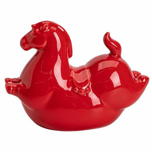 PINNY Horse Decoration Ceramics Estatuas Crafts Decorative Ornament Animal Tea Ceremony Ornaments acacuss