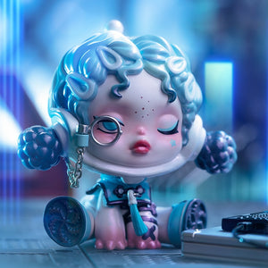 POP MART Skullpanda City of Night Series Blind Box 1PC/12PC Birthday Gift Kid Toy Mystery Box acacuss