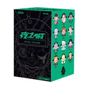POP MART Skullpanda City of Night Series Blind Box 1PC/12PC Birthday Gift Kid Toy Mystery Box acacuss