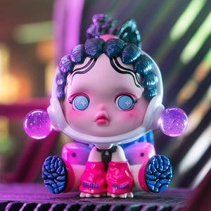 POP MART Skullpanda City of Night Series Blind Box 1PC/12PC Birthday Gift Kid Toy Mystery Box acacuss