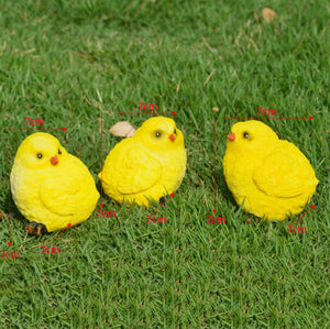 Pastoral Simulation Rooster Hen Resin Ornaments Outdoor Garden Balcony Accessories Crafts Park Courtyard Lawn Sculpture Decor acacuss