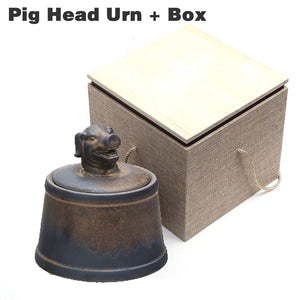 Pet Ashes Cremation Holder Urns Dog Cat Memorial Casket Animal Funeral Keepsake 500g Large Capacity Pig Horse OX Caskets Copper acacuss