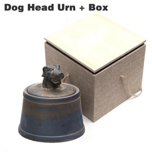 Pet Ashes Cremation Holder Urns Dog Cat Memorial Casket Animal Funeral Keepsake 500g Large Capacity Pig Horse OX Caskets Copper acacuss