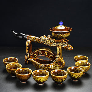 Porcelain Gaiwan Chinese Tea Set Complete Set Puer Chinese Portable Tea Set Luxury Vintage Juego De Te Tea Ceremony acacuss