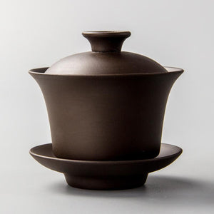Porcelain Gaiwan Solid Color Tea Bowl with Saucer Lid Kit Master Tea Tureen Teaware Drinkware Decor Chinese Kung Fu Tea Set acacuss