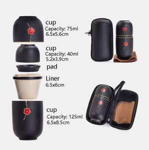 Portable office or outdoor tea set - acacuss