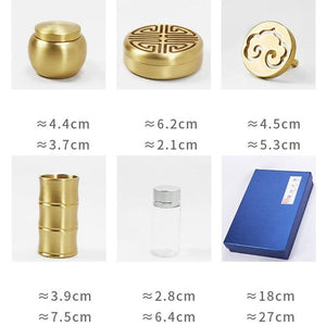 Powder Incense Burner Brass Kit - acacuss