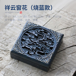 Pure Copper Burning Blue Incense Burner Kits Home Entry Fragrance Incense Seal Tool DIY Incense Making Kit Incense Mold Tool acacuss