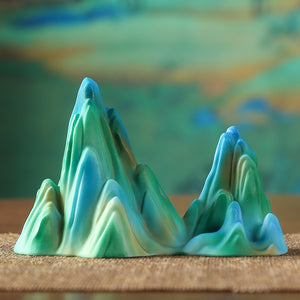 Resin Creative Color Changing Tea Ornaments Small tea pet Supportable Play Jiangshan Beauty Pen Holder Tea Ceremony Utensils acacuss