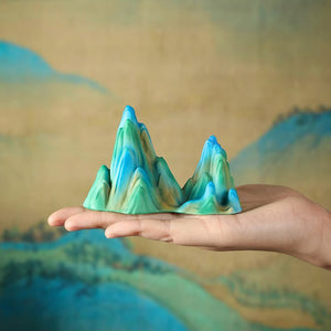 Resin Creative Color Changing Tea Ornaments Small tea pet Supportable Play Jiangshan Beauty Pen Holder Tea Ceremony Utensils acacuss