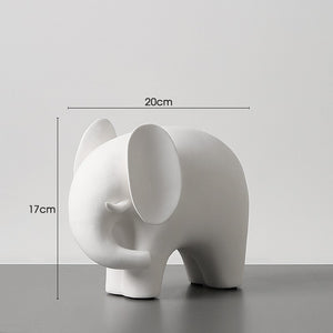 Resin Elephant Decorations, Living Room Office Desk Animal Crafts Relocation New House Decorations Garden Decoration Sculpture acacuss