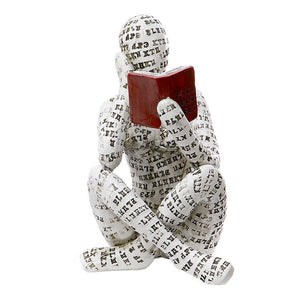 Resin Ornament Statue Figurines Desk Accessories Abstract Art Modern Home Decor Living Room Decoration acacuss