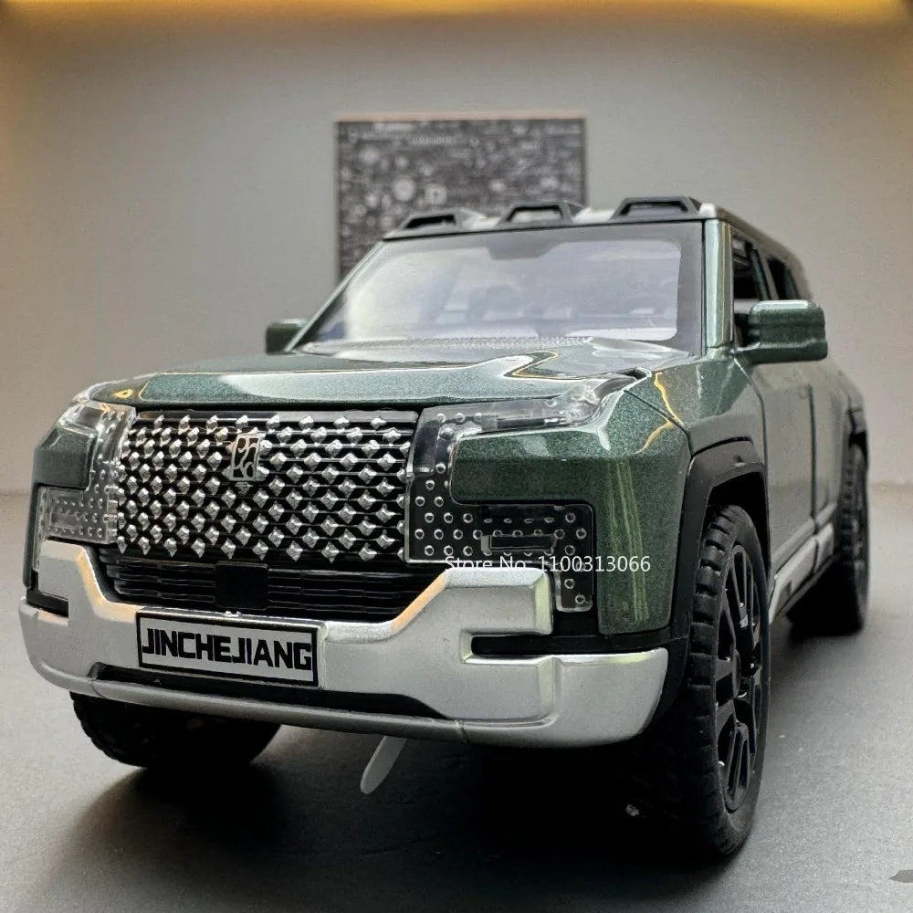 byd sexspielzeug 1/24 BYD Yangwang U8 SUV Alloy Car Model Diecast Metal Toy New Energy  Off-Road Vehicles Car Model Sound and Light Childrens Gift main image 0