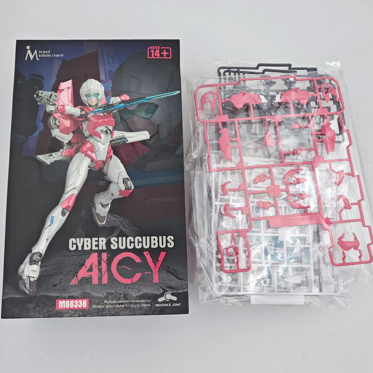 ローマピンク　未開封 M Breed Infinite Charm M66336 AICY KO Sentinel FLAME TOYS Arcee