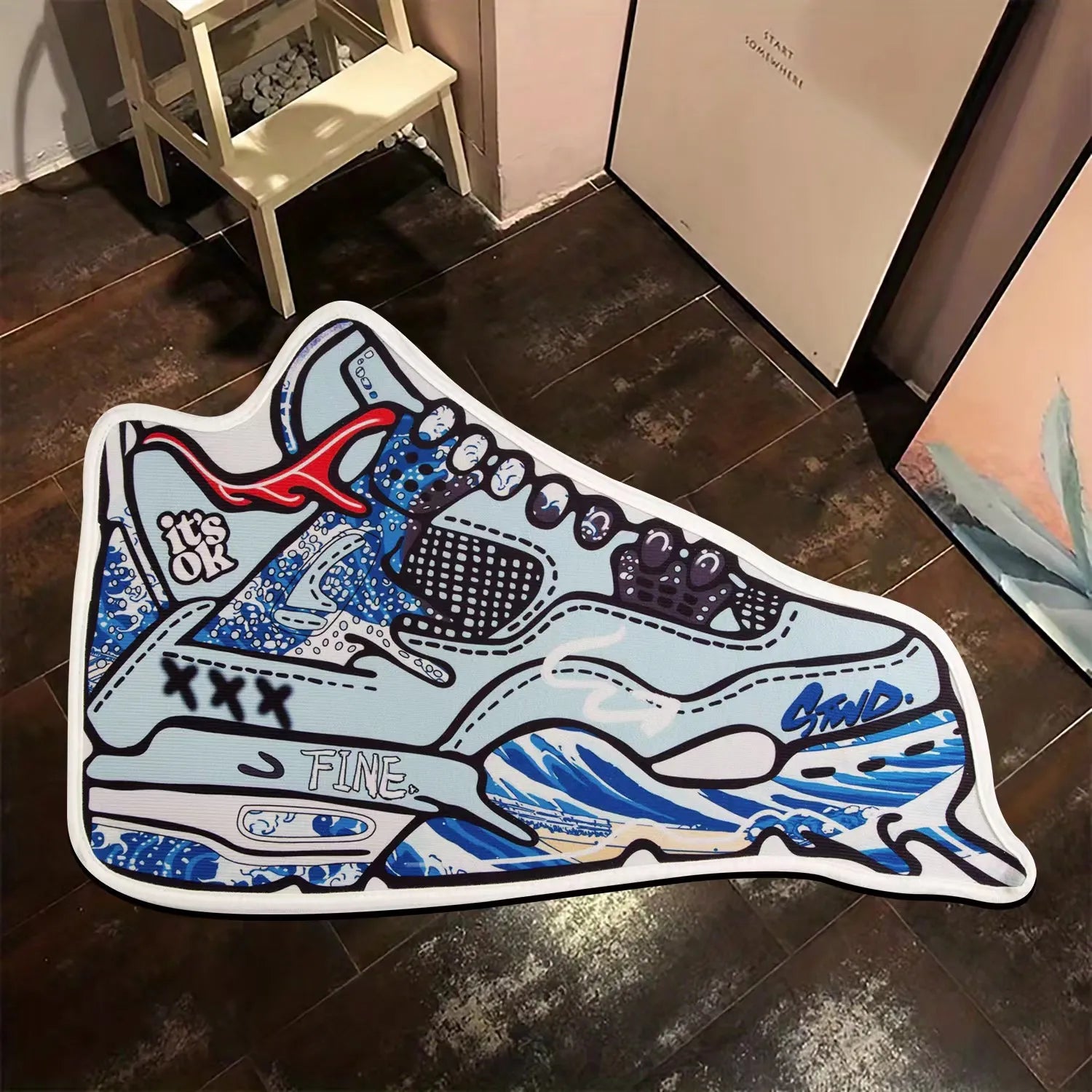 Sneaker store floor mats