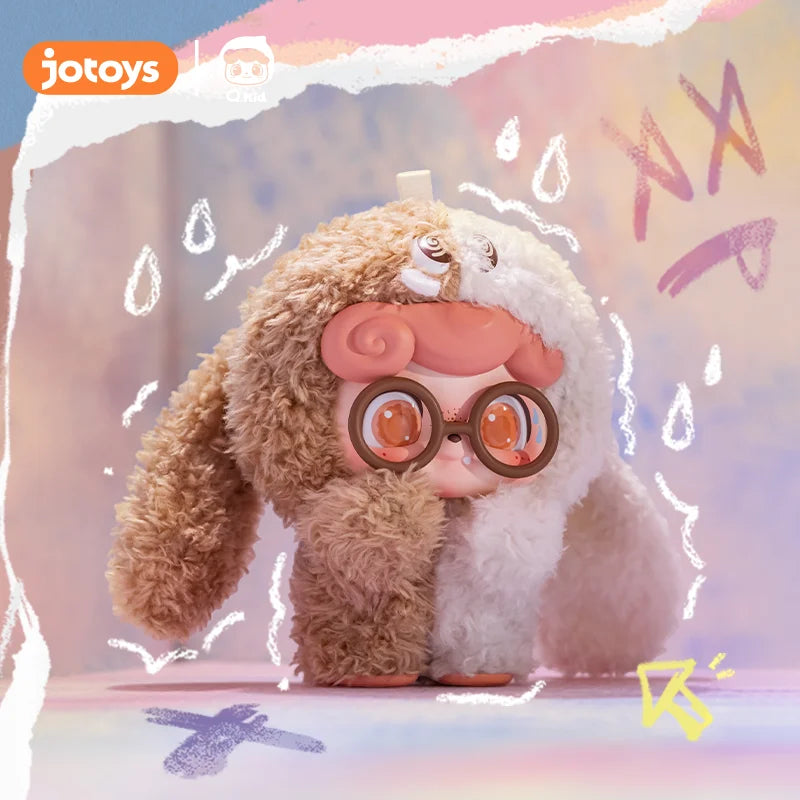 In Stock Q.KID Emotional Hairy Monsters Series Vinyl Blind Box