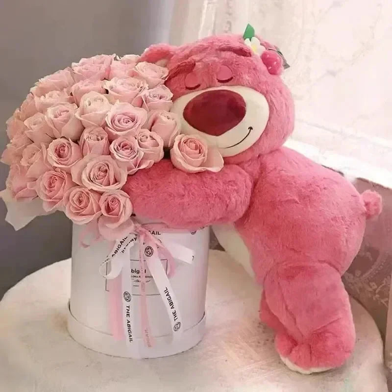 Disney Toy Story Lotso Cute Bear Strawberry Sofa Plush Pillow Stuffed acacuss Disney Toy Story Lotso Cute Bear Strawberry Sofa Plush Pillow Stuffed acacuss