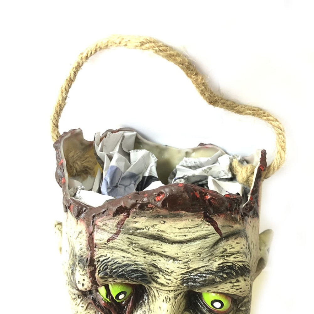 Halloween-Einkaufstasche, Zombie-Monster, Süßigkeiten-Tasche, Süßes oder Saures, Geisterfest, Party, Happy Day, Dekoration für Kinder, Geschenktüte, Zubehör