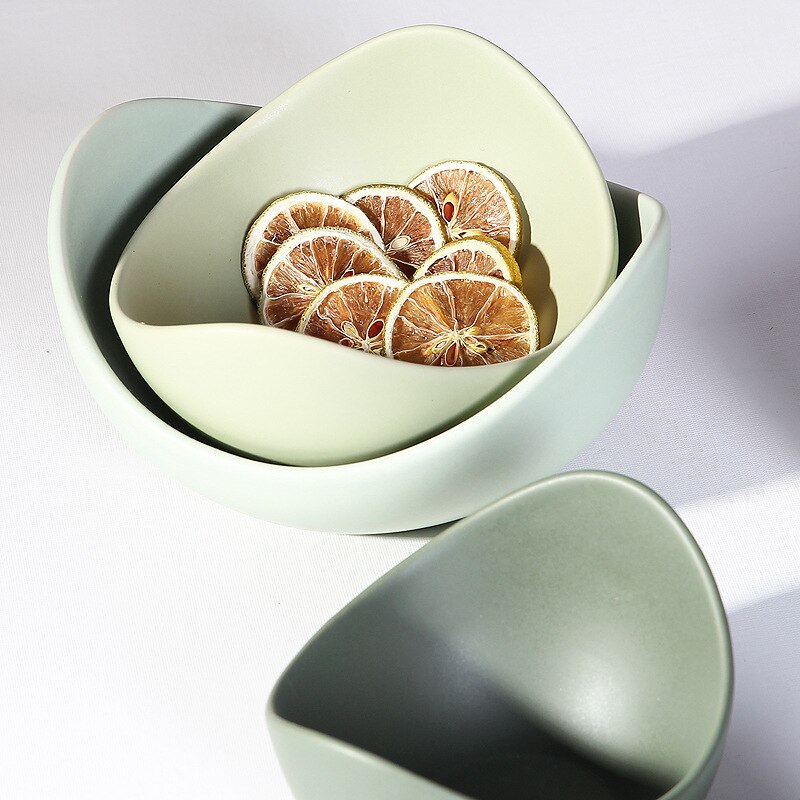Nordic Stil Neuheit Dekor Lotus Blume Schalen Wohnkultur Keramik Handwerk Küche Zubehör Innen Tisch Lagerung Schalen Geschenk
