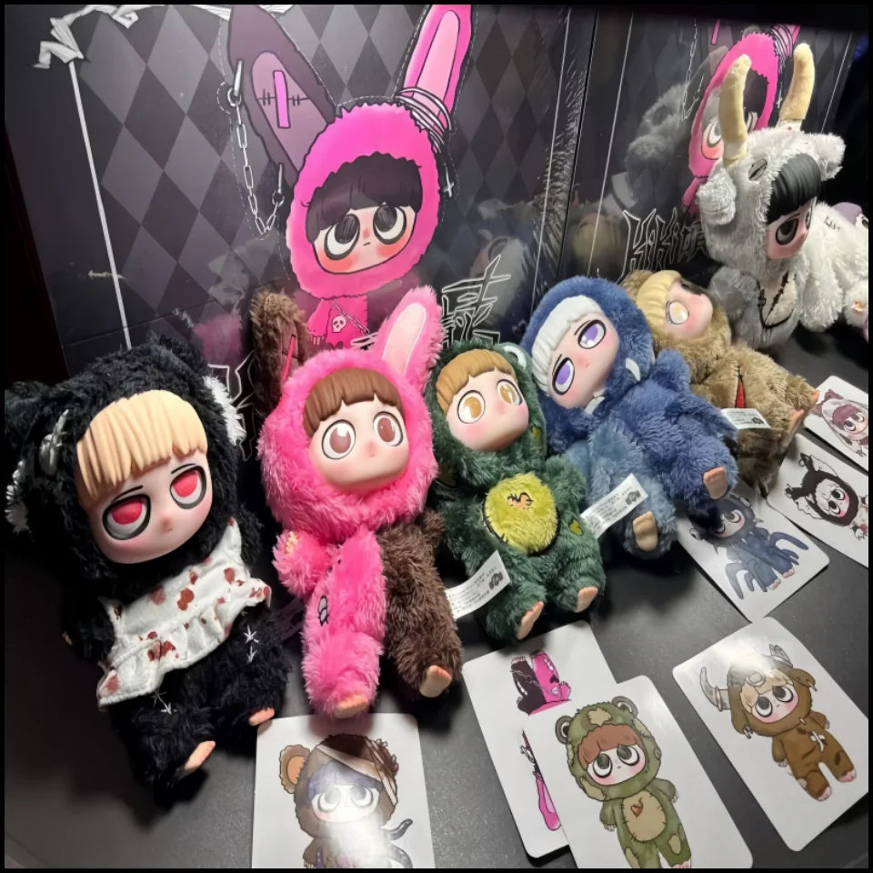 【KIKI】 Kiki Little Key Authentic Gothic Style Night Elf Plush Blind Box