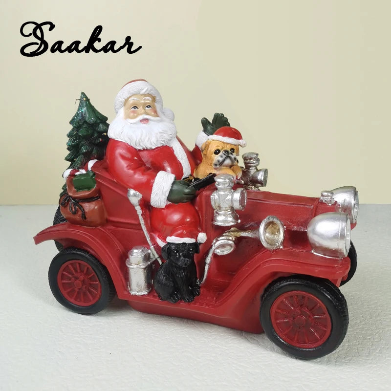 SAAKAR Santa Claus Resin Interior For Interior Luxury Home.