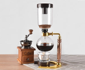 SIPHON COFFEE Maker Set vintage coffee Maker coffee bar decor ART - Coffee Machine Siphonic Distillation Coffee Pot Make Coffee Suit Drip - ACACUSS