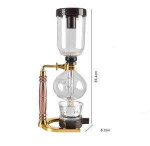SIPHON COFFEE Maker Set vintage coffee Maker coffee bar decor ART - Coffee Machine Siphonic Distillation Coffee Pot Make Coffee Suit Drip - ACACUSS