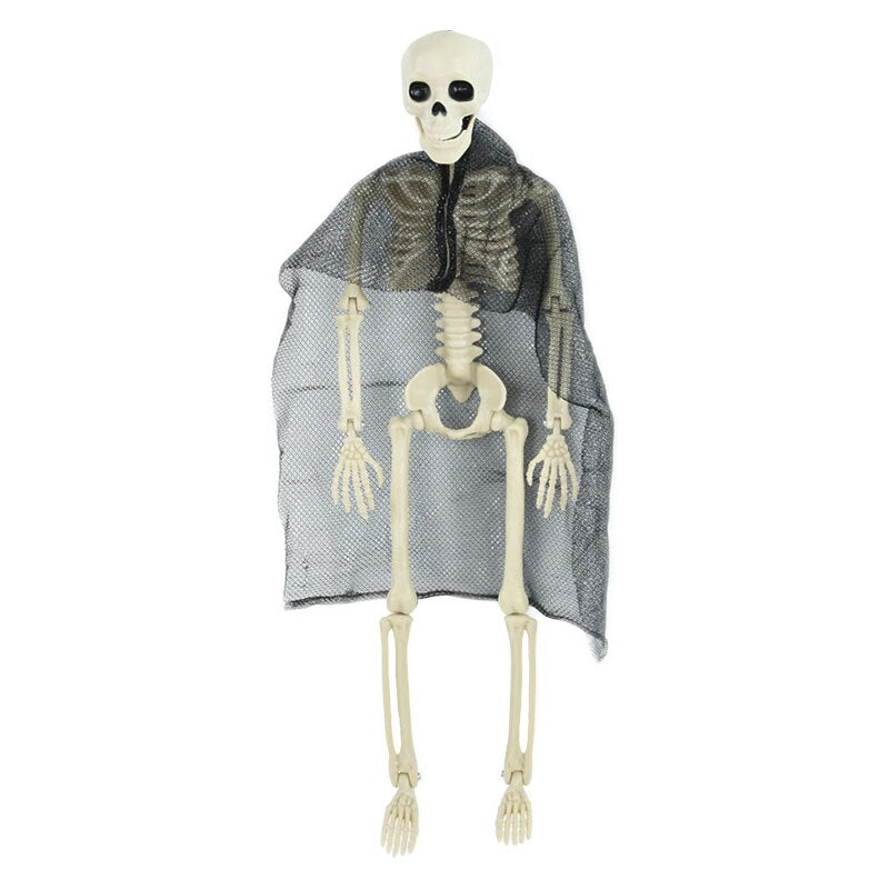 Halloween Gefälschte Menschliche Schädel Knochen Bewegliche Dekorationen für Home Bar Spukhaus Horror Requisiten Ornament Spielzeug Halloween Dekoration