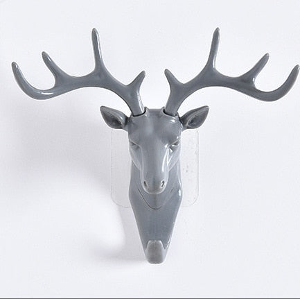 Wandhaken, Tierkopf-Rack, Mantelkappen, Wandaufhänger, Pferd, Giraffe, Elch, Elefant, Haken, dekoratives Dekor, Badezimmer-Accessoires