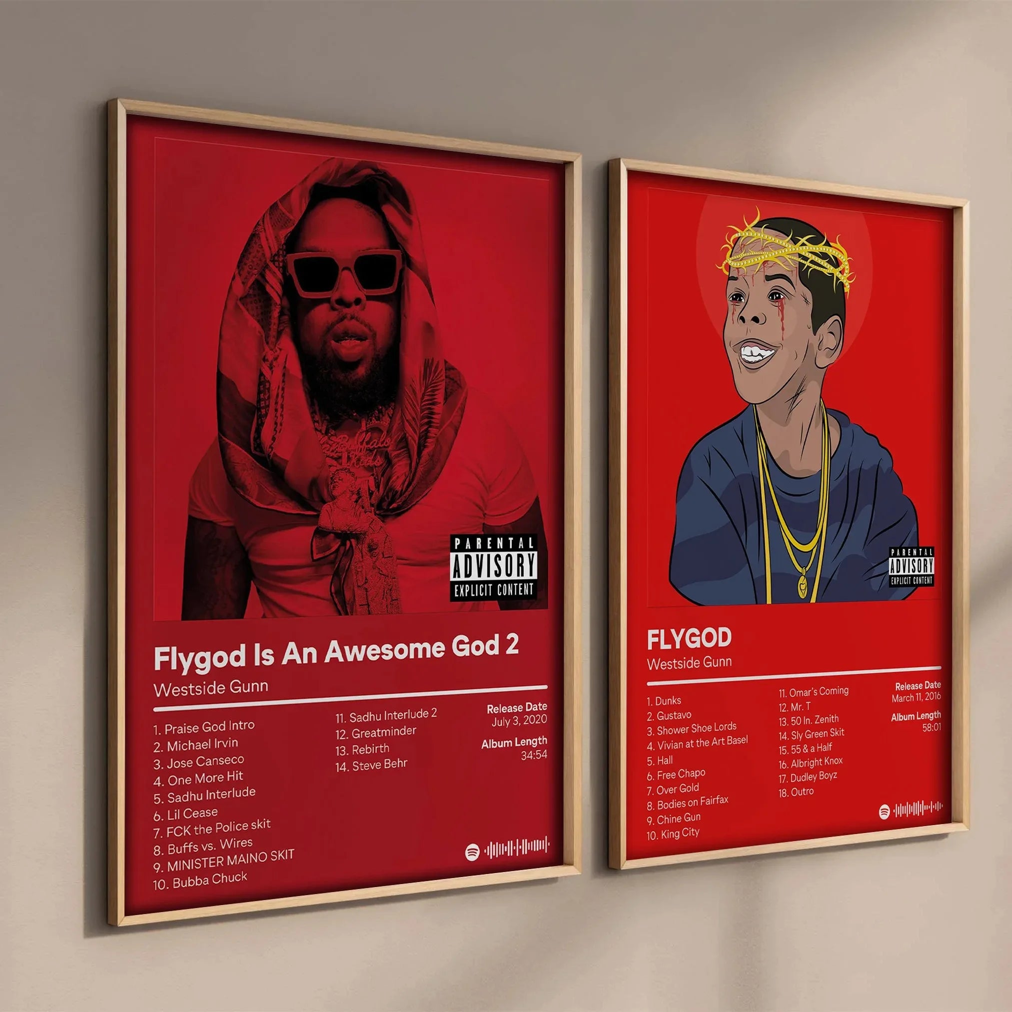 Pop Rap Music Album Cover Westside Gunn Poster Aesthetic Rapper