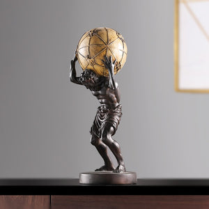 Simulated European Greek mythological figures, creative decorations, living room, porch decoration, resin crafts, Atesla acacuss